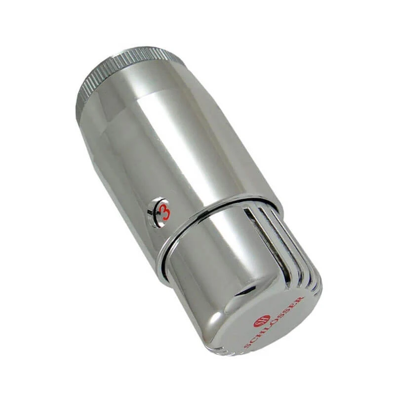 Термостатическая головка Schlosser MINI Diamant M30x1,5 Хром