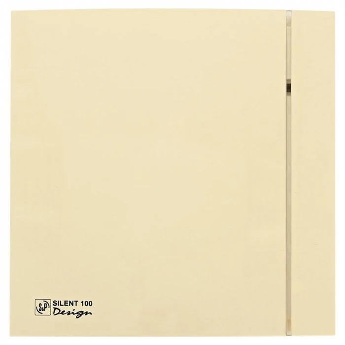 Вытяжка для ванной диаметр 100 мм Soler & Palau SILENT-100 CRZ CHAMPAGNE DESIGN 4C (230V 50Hz)